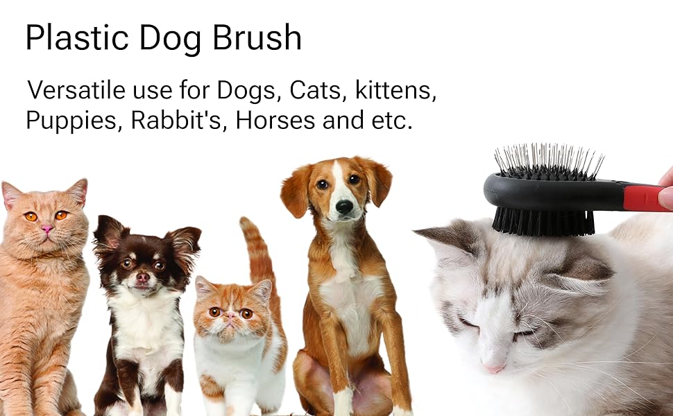 Plastic Dog Brush