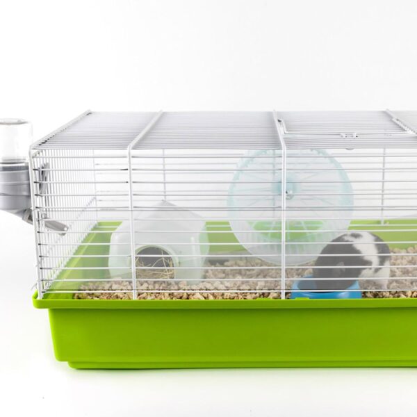 20 Pcs Pet Cage Liner 15 x 40cm, Cage Urine Guard Side Lining Clear Sheet with 100 Pcs Stainless Steel Zip Ties, Anti-Urine Side Lining Sheet for Rabbit Guinea Pig Hamster Ferret Chinchilla - Image 7