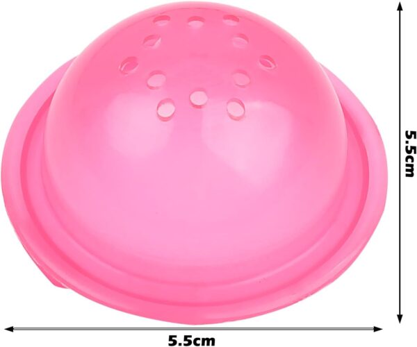 MEISH 4 Pieces Hamster Cage Tubes Stopper Hamster Cage Tunnels Plugs Hamster Tunnel External Tubes Stopper Plug End Cap Cage Baffle Accessories for Hamster - Image 2
