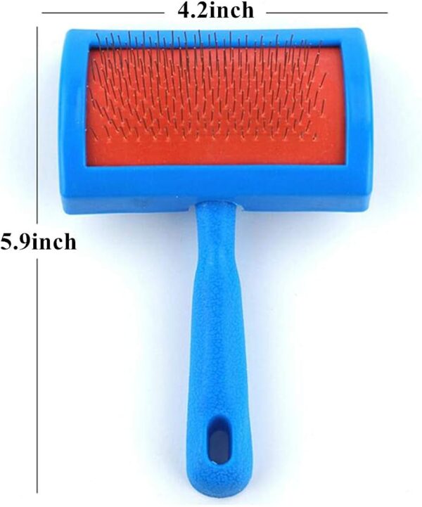 Sisha-A Sheepskin Fur Seat Cover Cleaning Brush, Wool Rug Brush, Pet Fur Brush - Image 2