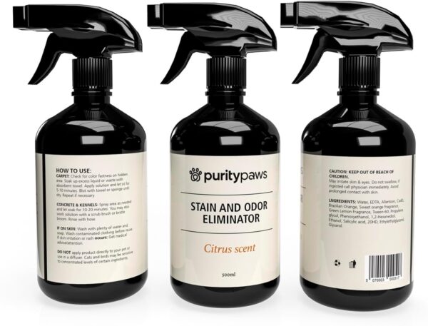 Premium Pet Stain and Odour Remover - Enzyme Cleaner for Pets | Carpet Stain Removal | Freshener | Urine Neutraliser | Odour Eliminator. - Image 9