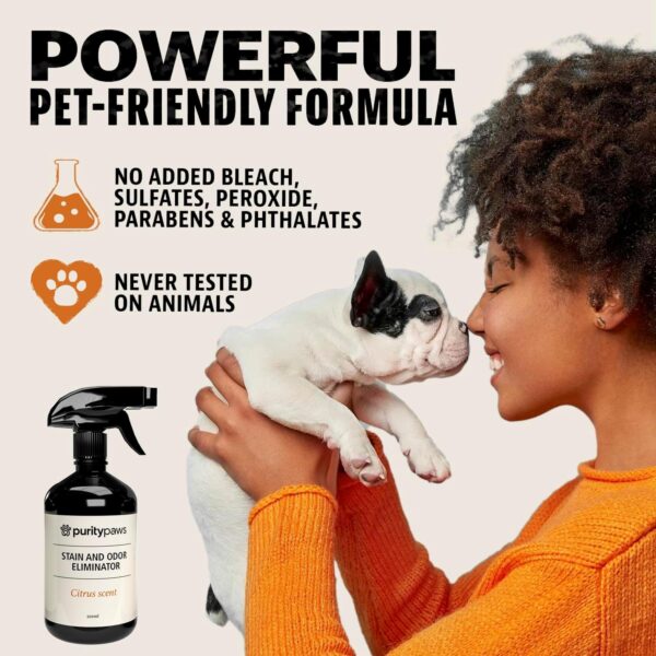 Premium Pet Stain and Odour Remover - Enzyme Cleaner for Pets | Carpet Stain Removal | Freshener | Urine Neutraliser | Odour Eliminator. - Image 5