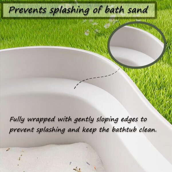 Pawsayes Hamster Sand Bath Box Container Small Tree Stumps Cute Hamster Bath Toilet Digging Sand Container Cage Accessories for Hamster Mice Gerbil - Image 5
