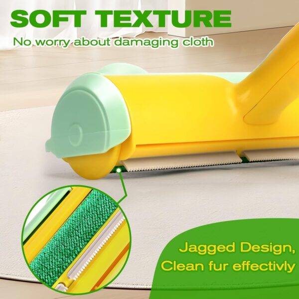 Pleasantsong Pet Hair Remover, Reusable Lint Rollers, Easy Cleaning Dog Cat Hair Remover, Pet Hair Remover Roller For Pet Fur, Clothes, Carpet, Sofa - Image 7