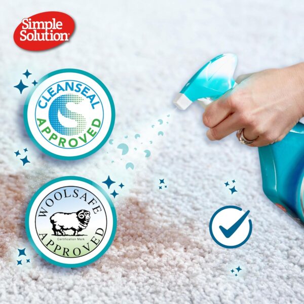 Simple Solution Pet Stain and Odour Remover, Enzymatic Cleaner with Pro-Bacteria Cleaning Power- Spring Breeze 750ml - Image 4