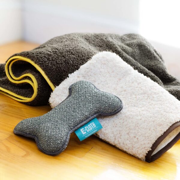 E-Cloth Pet Grooming & Massage Mitt, Microfiber Cleaning with Just Water - Image 8