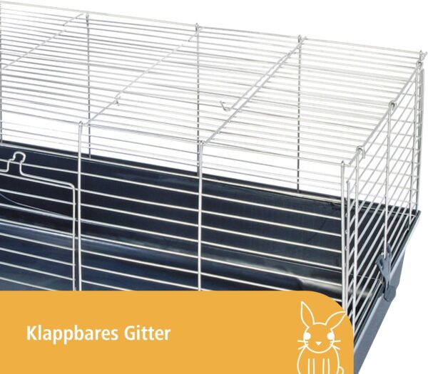 Kerbl Animal Cage Baldo Flat, 100 x 53 x 46 cm - Image 4