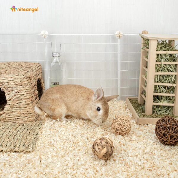 Niteangel Aspen Shaving Hamster Beddings for Syrian Dwarf Hamster Gerbil Mice Degu Rat Rabbit Bunny Guinea Pig Chinchilla Hedgehog or Other Small Pets - Image 6
