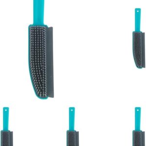 Beldray LA071590EU Pet Plus TPR Upholstery Brush - Pet Hair Remover Brush, Rubber Hand Brush, Multipurpose Cleaning Tool, Scraper Lip for Collection of Dirt, Ideal for Homes with Pets, 25 x 5 x 3 cm