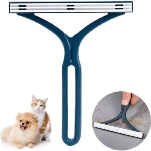 DHinkyoung Pet Hair Remover,Reusable Cleaning Brush for Pet Hair,for Furniture,for Clothes,for Fabric Sofa,Carpet Scraper,Cat & Dog Hair Remover,Lint Brush (Plastic)