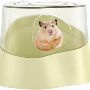 Pawsayes Hamster Sand Bath Box Container Small Tree Stumps Cute Hamster Bath Toilet Digging Sand Container Cage Accessories for Hamster Mice Gerbil