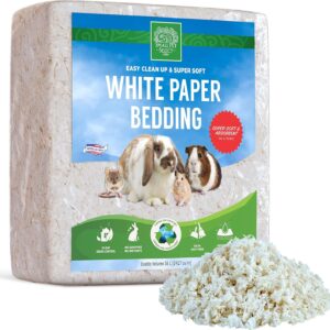 SMALL PET SELECT Unbleached White Paper Bedding, 56 L