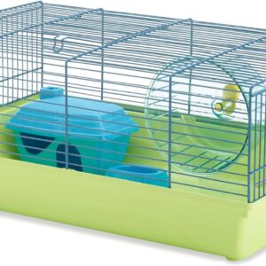 Savic Martha Triple Hamster Cage, 47 x 30 x 21 cm, White/Green