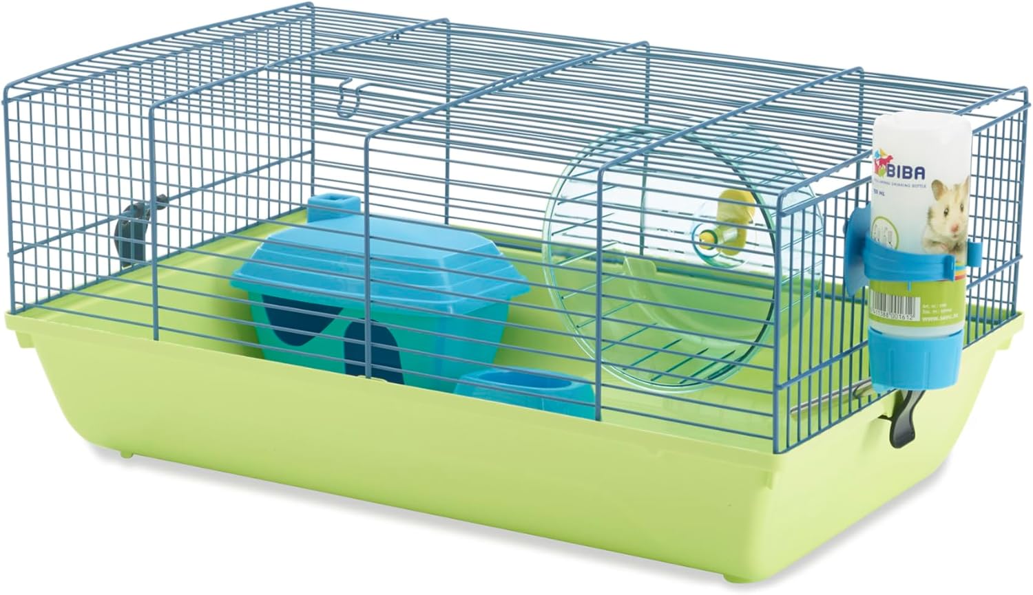Savic Martha Triple Hamster Cage, 47 x 30 x 21 cm, White/Green