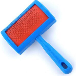 Sisha-A Sheepskin Fur Seat Cover Cleaning Brush, Wool Rug Brush, Pet Fur Brush