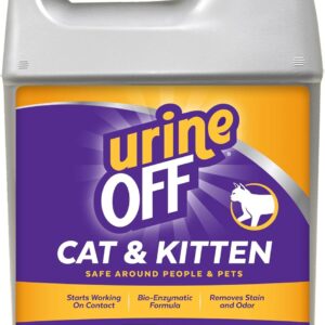 Urine OFF Cat Urine Stain and Odour Remover Enzyme Urine Odour Eliminator Pet and People Friendly - 3.78L