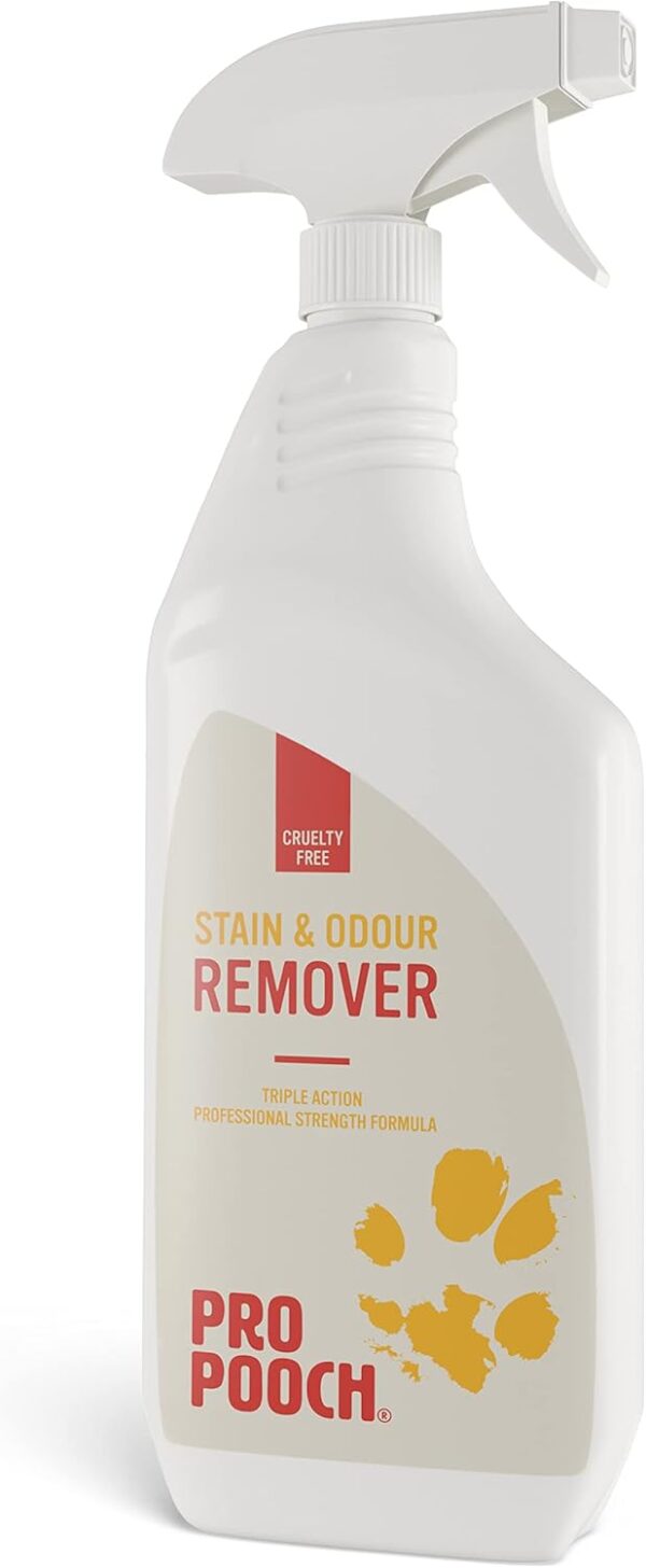 Pro Pooch Pet Carpet Cleaner Spray - 1 Litre of Cat and Dog Urine Neutraliser and Odour Remover