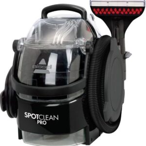 BISSELL SpotClean Pro | 750W Portable Carpet Cleaner | Removes Spills, Stains and Pet Messes | Cleans Carpets, Upholstery & Car | 1558E | 2.8L | Black