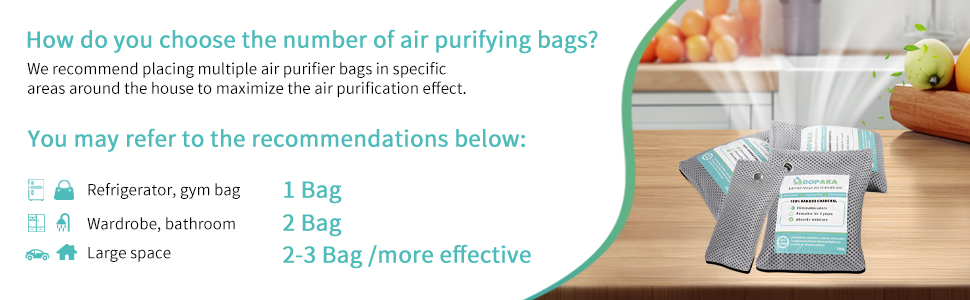  Natural Air Purifying Bag