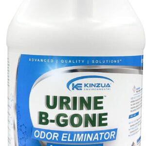 KINZUA ENVIRONMENTAL Urine B-Gone, Professional Enzyme Odor Eliminator & Pet Stain Remover, Human, Cat & Dog Urine Cleaner, Effective on Laundry, Carpets & More (3.79Liter (Pack of 1), Original)