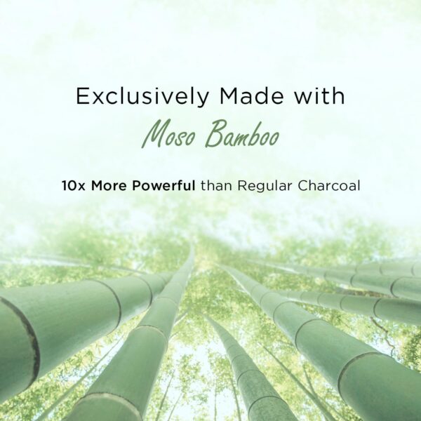 Moso Natural Air Purifying Bag 200g (4 Pack). A Scent Free Odour Eliminator for Cars, Closets, Bathrooms, Pet Areas. Premium Moso Bamboo Charcoal Odour Absorber. (Charcoal Grey) - Image 9