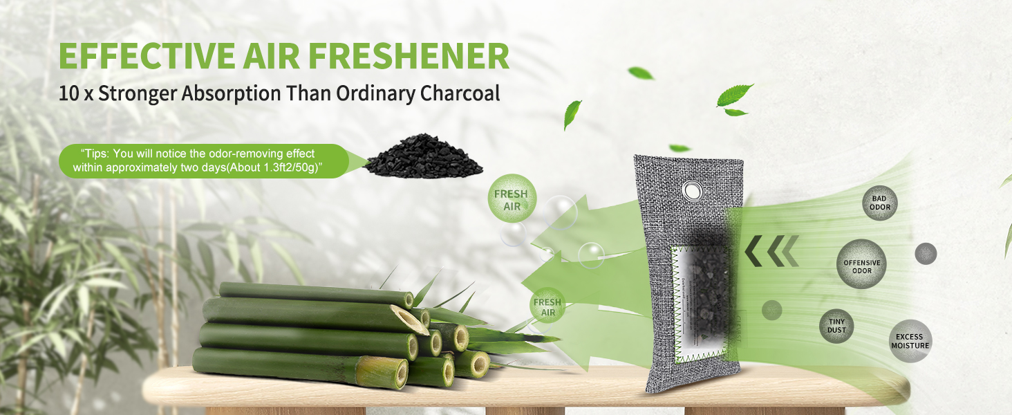 Bamboo Charcoal Air Purifying Bags