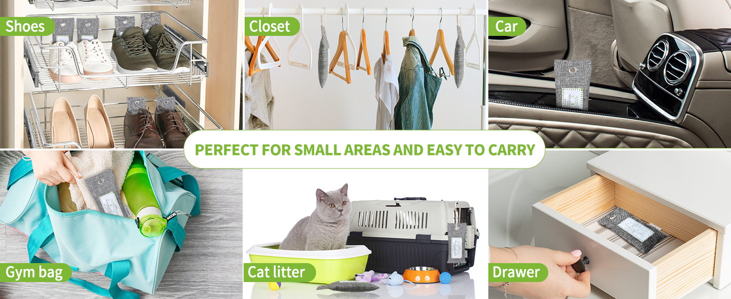 Bamboo Charcoal Air Purifying Bags