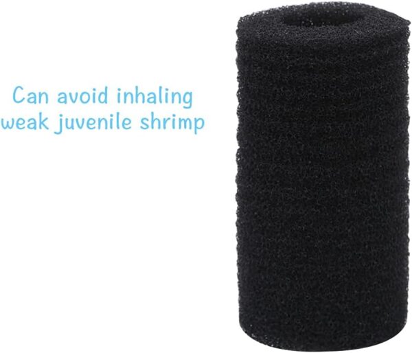 Geluode Intake Filter Sponge,12 PCS Aquarium Internal Fish Tank Filter Sponge Replacement Filters Covers Sponges,Includes 2 Size - Image 4