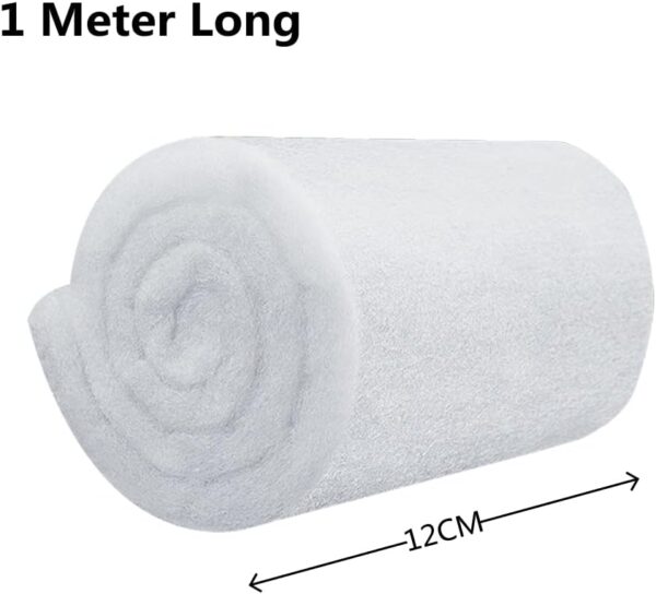YCHENGZJL 1 Pcs Aquarium Filter Sponge Biochemical Cotton Filter Foam Sponge Media Roll Pad for Aquarium Fish Tanks - Image 2