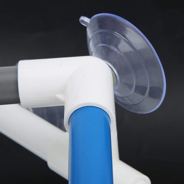 Winnfy Pet Parrot Bath Perches Standing Platform PVC Bird Bath Shower Bathing Perch Stand with Suction Cup for Parrot Macaw - Image 9
