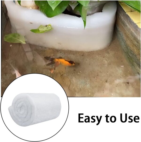 YCHENGZJL 1 Pcs Aquarium Filter Sponge Biochemical Cotton Filter Foam Sponge Media Roll Pad for Aquarium Fish Tanks - Image 5