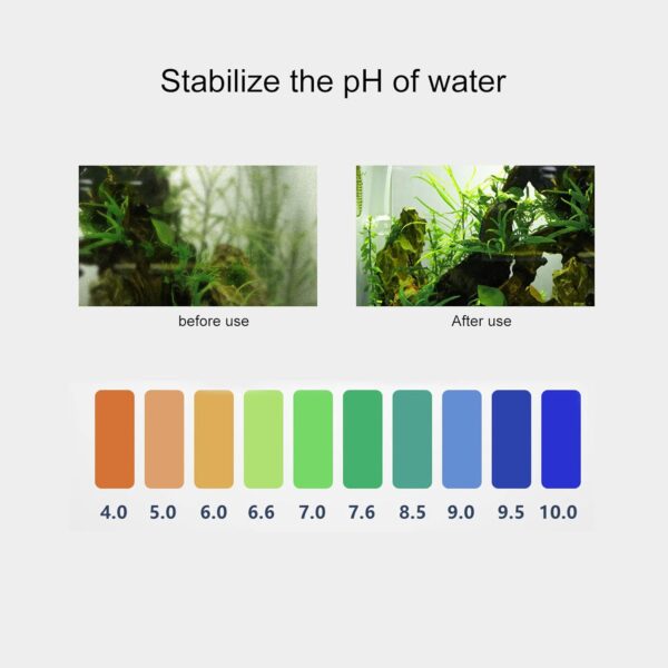 800g Aquarium Ceramic Bio Balls,Fish Tank Filter Ceramic Filter Media Aquarium Bacteria Ball Filter Pond Bio Filter for Marine and Freshwater Fish Tank - Image 3