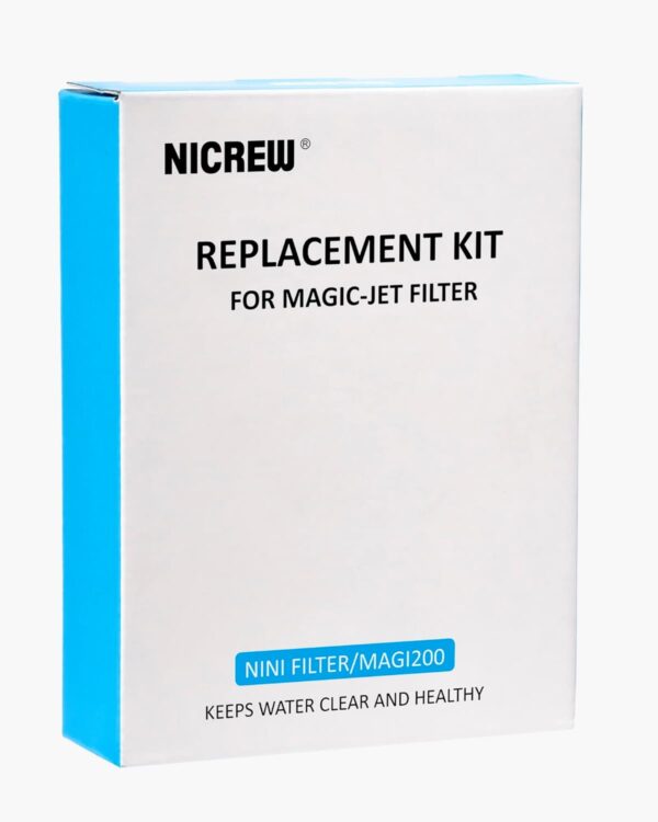 NICREW Replace Cartridge for Fish Tank Filter 150L/H & 200L/H, Aquarium Filter Foam and Active Carbon - Image 2