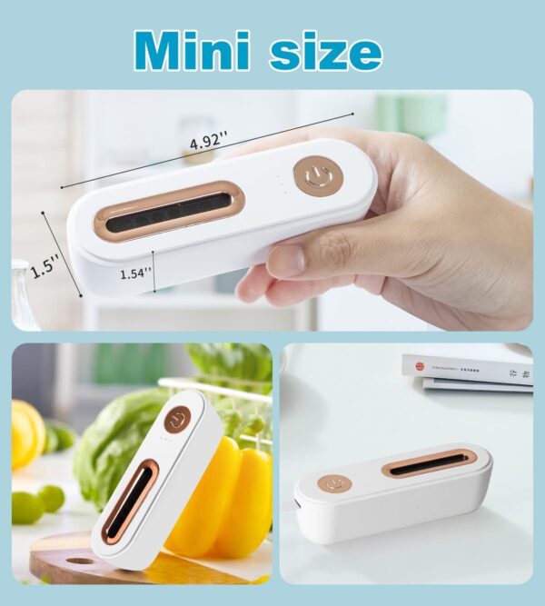 Fridge Deodoriser Fresheners Odour Eliminator Last for 10 Years: [4 IN 1] Rechargeable Fridge Smell Remover Odour Absorber for Closet/Pet/Car-More Effective Than Baking Soda Bamboo Air Purifying Bags - Image 3