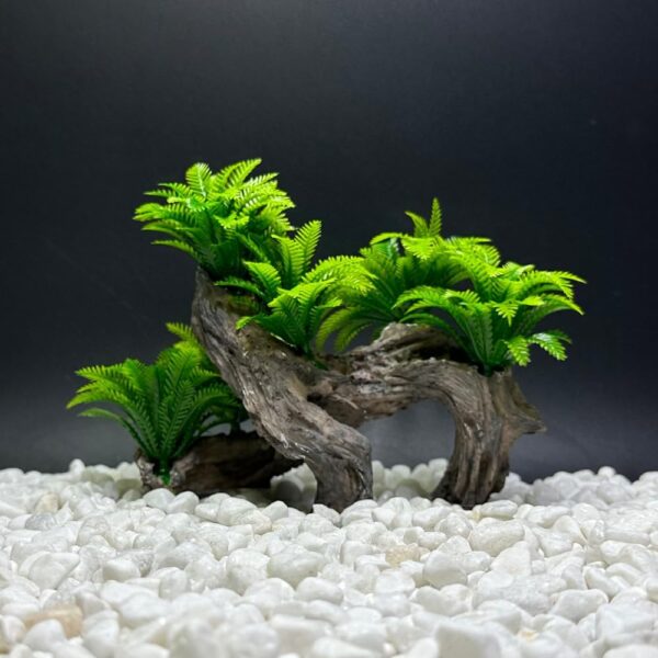 Smoothedo-Pets Fish Tank Decorations Aquarium Decoration Rock Caves Shrimp Cichlid Hiding Breeding Spawning Aquarium Plants Ornaments (Coconut Leaf/Wood) - Image 6