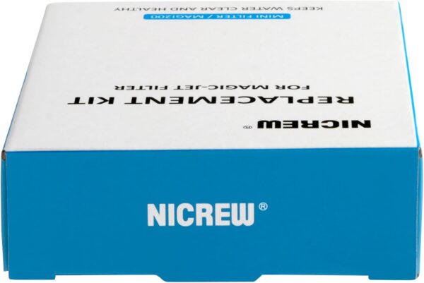 NICREW Replace Cartridge for Fish Tank Filter 150L/H & 200L/H, Aquarium Filter Foam and Active Carbon - Image 10