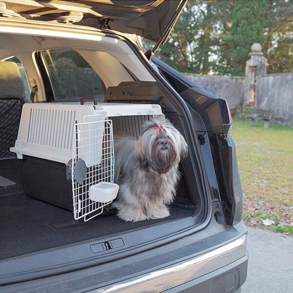 Dog Travel Kennel, Pet Kennel, Dog Crate Atlas 40 Professional, Safety Closing System, Aeration Grids, 49 X 68 X H 45,5 Cm. - Image 3