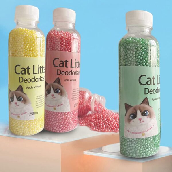 Labstandard Cat Litter Deodorizer Beads, Cat Litter Odor Eliminator For Litter Box Home-Cleaning Pet Deodorizing Beads For Odor Remove House Refreshing Deodorant Cat Litter Deodorizer - Image 4