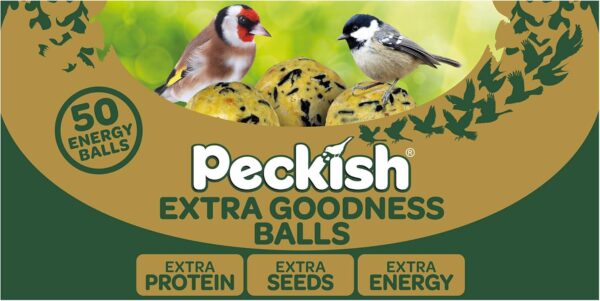 Peckish Extra Goodness Energy Ball 50 Tub, 60051413 - Image 2