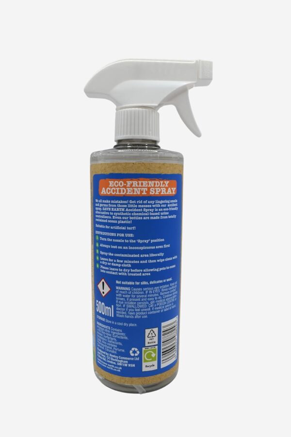 Save Earth UK - Accident Spray - Eco-Friendly - Urine Destroyer for Pet Stains - Image 2