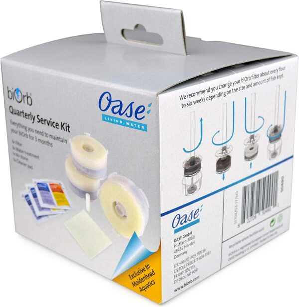 biOrb Quarterly Service Kit (Pack of 3 Service Kits with Air Stone) - Image 2