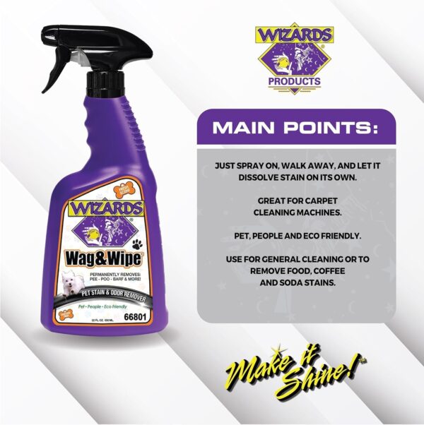 Wag & Wipe 24oz Pet Stain & Odor Remover - Image 4