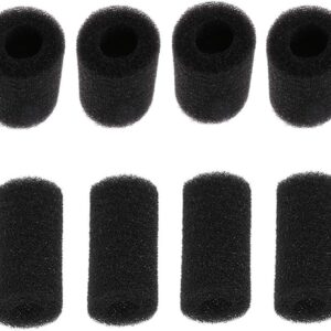 8 Pieces Aquarium Pump Sponge Tank Pre-Filter Sponge Intake Filter Sponge Cover Used for Aquarium Fish Tank (Large)