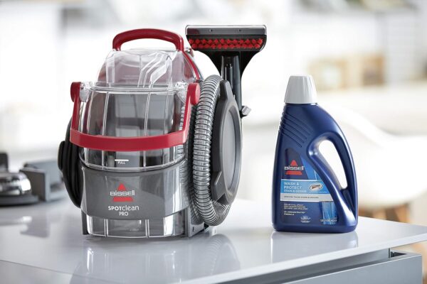 BISSELL SpotClean Pro | 750W Portable Carpet Cleaner | Removes Spills, Stains and Pet Messes | Cleans Carpets, Upholstery & Car | 1558E | 2.8L | Black - Image 22