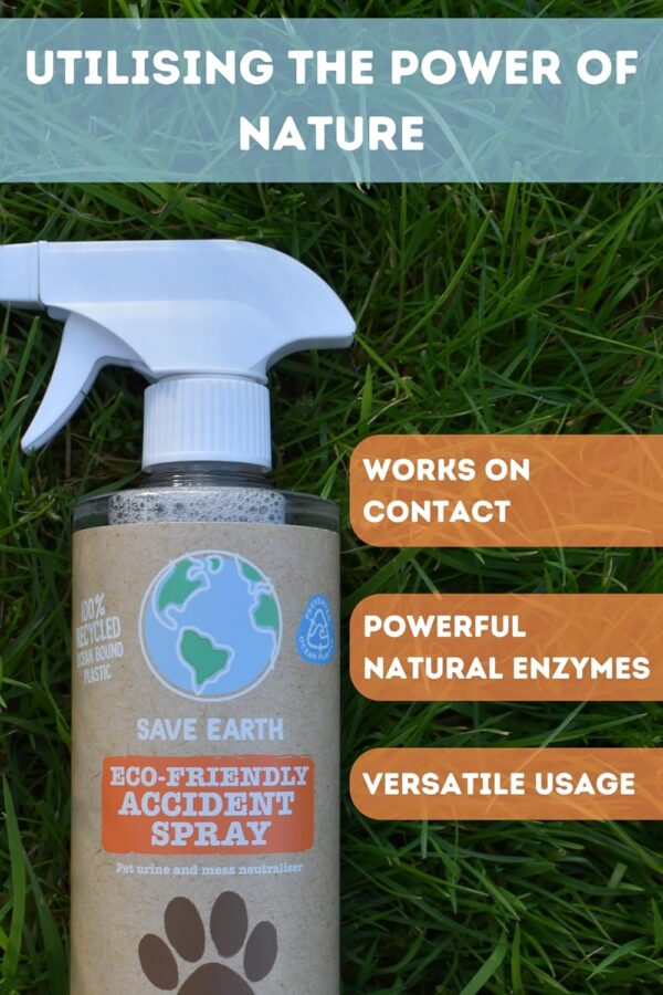 Save Earth UK - Accident Spray - Eco-Friendly - Urine Destroyer for Pet Stains - Image 8