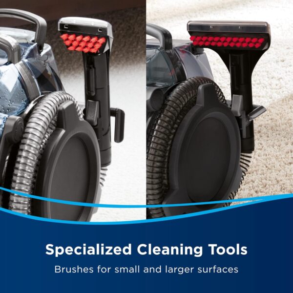 BISSELL SpotClean Pro | 750W Portable Carpet Cleaner | Removes Spills, Stains and Pet Messes | Cleans Carpets, Upholstery & Car | 1558E | 2.8L | Black - Image 5