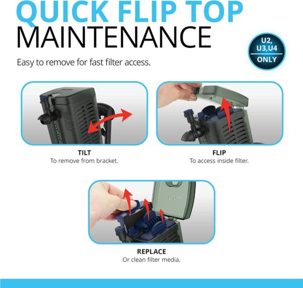 FLUVAL U1 Internal Filter, 55 Litre - Image 4