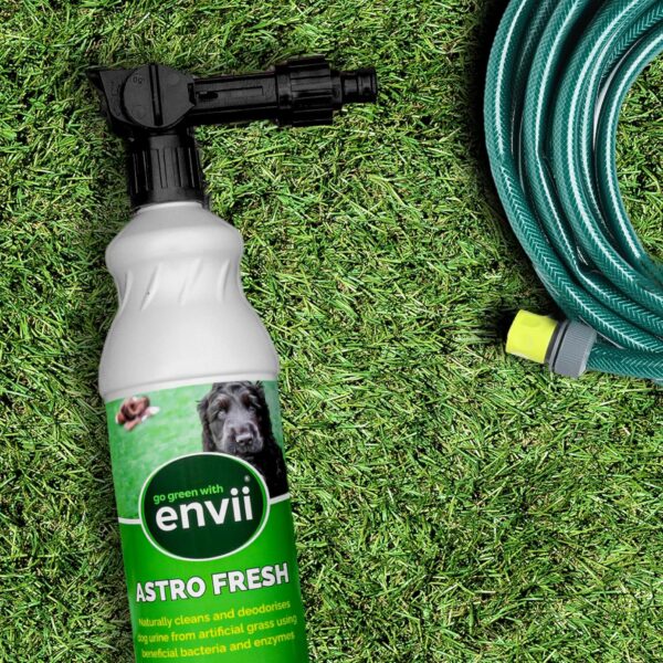 envii Astro Fresh - Natural Artificial Grass Cleaner for Dogs Urine & Odour Remover - Chemical Free Ready to Use Hose End Sprayer - Easy to Apply 1L treats 100m2 - Image 5