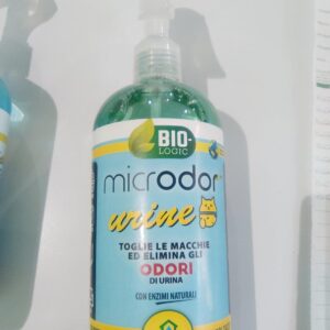 BACTEMIA Microdor Urine 500ml Stain And Eliminator Scents of Urine Produced For Dogs, Cats And Small Mammals