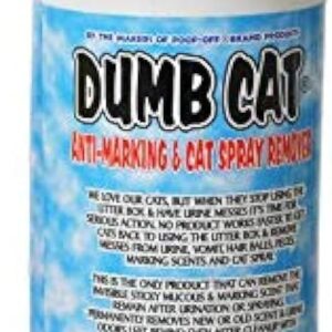 Bangerz Sunz Dumb Cat Pet Odor Eliminator, Cat Pee Deterrent Spray, Cat Urine Remover, Cat Urine Cleaner, Cat Urine Odor Eliminator Spray, Cat Odor Eliminator, Anti Marking, 32 oz.